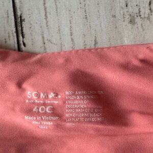 Soma Coral Pink Bra - 40C